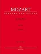 Ouverture de "Così fan tutte" KV 588 Standard