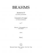 Concerto en ré majeur op. 77 