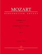 Symphonie No. 4 en ré majeur KV 19 
