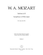 Symphonie en si bémol majeur KV 216 (74g) 