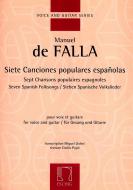 Sept Chansons poöulaires espagnoles 
