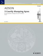 3 Courtly Masquing Ayres Standard