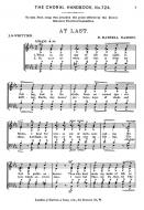 Ramsey At Last SATB 