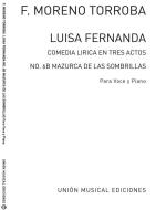 Mazurca de Las Sombrillas No. 6b from Luisa Fernanda 