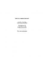 Variations sur Cadet-Roussel 