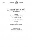 A Fairy Lullaby SATB/Piano 