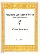 Noch sind die Tage der Rosen B-Dur op. 24/1 Standard