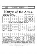 Bille, L Martyrs Of The Arena TTBB Tonic 