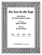 Lord Is My Light In C 