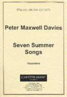 Seven Summer Songs Recorder Part 