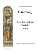 3 Short and Easy Postludes 
