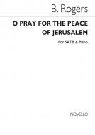 O Pray For The Peace Of Jerusalem 