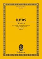 Quatour à cordes Fa majeur op. 2/4 Hob. III: 10 Standard