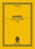 Concert pour orgue No. 2 Sib majeur op. 4/2 HWV 290 Standard
