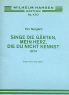 Singe Die Garten Mein Hertz 