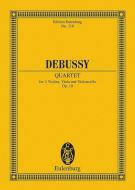 Quatour à cordes sol mineur op. 10 Standard