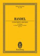 Concerto grosso La mineur op. 6/4 HWV 322 