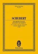 Quatuor à cordes Mouvement Ut mineur op. posth. D 703 Standard