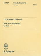 Preludis Obstinants for Piano 