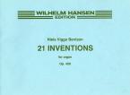 21 Inventions for Organ Op. 458 