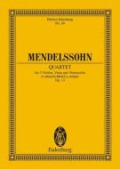 Quatuor à cordes La mineur op. 13 Standard