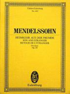Retour de l'etranger op. 89 