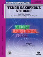 Tenor Saxophone Student, Level 3 