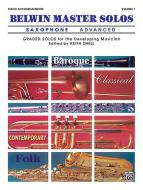Belwin Master Solos Vol. 1 Advanced (Piano Accompaniments) 