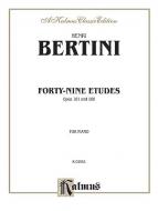 49 Etudes, Op. 101 & 166 Standard