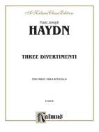 Three Divertimenti Standard
