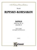 Songs Vol. 6, Op. 49, 50, 51 Standard