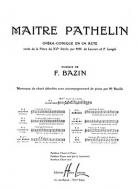 Maître Pathelin no5 Romance 