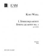 String quartet No 1 op. 8 