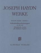 Adaptations de chansons populaires no 101 - 150 Chansons Ecossaises pour William Napier 