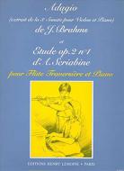 Adagio de la Sonate no3 / Etude Op. 2 no1 