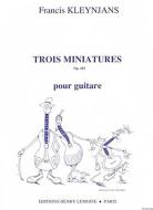 3 Miniatures 