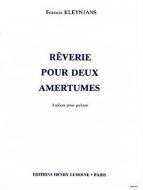 Rêverie pour 2 amertumes 