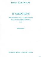 Variations sentimentales et capricieuses op. 66 