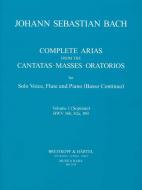 Complete Arias from the Cantatas, Masses, Oratorios Vol. 1 
