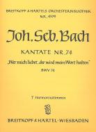 Wer mich liebet, der wird mein Wort halten 