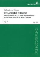Concerto grosso on the Theme B-A-C-H 