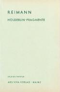 Hölderlin-Fragmente 