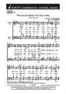 Wer nur den lieben Gott lässt walten / Jesu, geh voran Standard