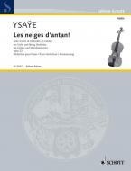Les neiges d'antan! op. 23 Standard