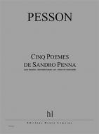 5 Poèmes de Sandro Penna 