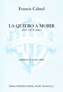 La Quiero a Morir 