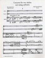 Concerto for two violins and String Orchestra 