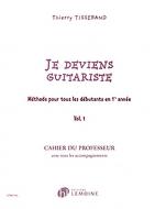 Je deviens guitariste 1 professeur 