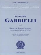 Balletti, Gighe, Correnti, Alle 