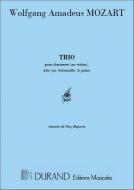 Trio KV 498 pour Piano, Clarinette (Ou Violon) E 